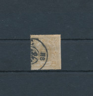 Delcampe - 1865-75 LUSSEMBURGO  - N. 22 - 37 1/2 Bistro Oliva, Usato, Firmato Oliva - Autres & Non Classés