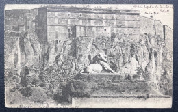 Delcampe - CPA BELFORT / LE CHATEAU ET LE LION/ 1915 / 171° DE LIGNE - Belfort – Le Lion