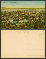 Delcampe - Canada Old Colour Postcard Montreal Bird's Eye View Bridge Panorama General View - Non Classificati