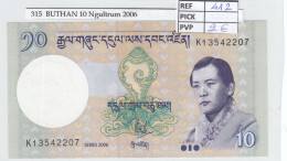 Delcampe - CRJ0315 BILLETE BHUTAN 10 NGULTRUM 2006 P-29a - Bhoutan