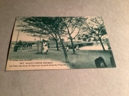 Delcampe - Sénégal .saint Louis Le Pont De Guet-n’dar Sur Le Petit Bras Du Fleuve - Sénégal