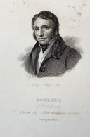 Delcampe - Gravure - Paul Louis COURIER - Écrivain - XIXe - BLAISOT - Documents Historiques