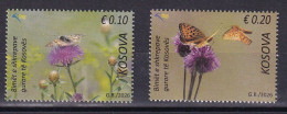 Delcampe - KOSOVO 2026,FLORA,PLANTS OF THE ROCKY CLIFFS,BUTTERFLIES, Definitive,MNH - Kosovo