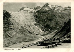 Delcampe - Rhonegletscher (Furka) - Reisebus - Obergoms
