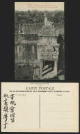 Delcampe - Cambodia Indo-China Old Postcard - ANGKOR WAT 2nd Floor - Cambodge