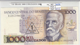 Delcampe - CRJ0110 BILLETE BRASIL 1.000 CRUZADOS 1989 P-216b - Brésil