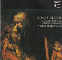 Delcampe - Cd BACH MOTETS Chapelle Royale De Paris PHILIPPE HERREWEGHE : Etat: Très Très Bon : - Klassik