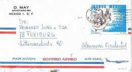 Delcampe - MEXICO CV1968 OLIMPIC - Mexico