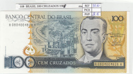 Delcampe - CRJ0108 BILLETE BRASIL 100 CRUZADOS 1985 P-205a - Brésil