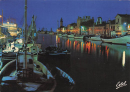 Delcampe - 30 LE GRAU DU ROI LE PORT VUE DE NUIT - Le Grau-du-Roi