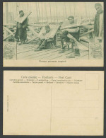 Delcampe - China Old Postcard Chinese Prisoners Cangued Chained Cangue Boats Harbor Dragons - China