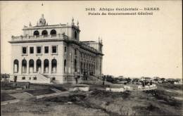 Delcampe - CPA Dakar Senegal, Afrique Occidentale, Palais Du Gouvernement Général - Sénégal