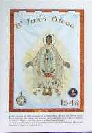 Delcampe - ►  Bannière    BX   Juan Diego     220 Bannières De Saints Visite Pape Reims 1996 - Heiligen
