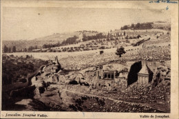 Delcampe - CPA Jerusalem Israel, Josaphat Valley, Tal Joschafat, Kidrontal - Israel