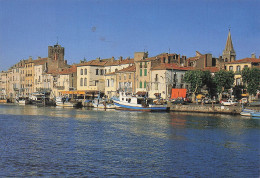 Delcampe - 34 AGDE LES QUAIS ET LA CATHEDRALE ST ETIENNE - Agde