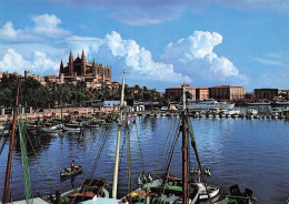 Delcampe - ESPAGNE PALMA DE MALLORCA LA CATHEDRALE DEPUIS LE PORT - Sonstige & Ohne Zuordnung