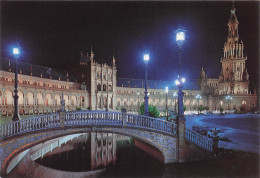 Delcampe - ESPAGNE SEVILLE PLAZA DE ESPANA - Sonstige & Ohne Zuordnung