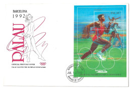 Delcampe - PALAU  FDC1992 OLIMPIC - Palau