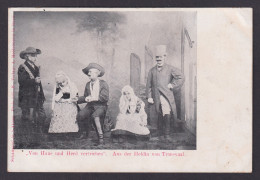 Delcampe - Vintage Postcard Germany Music Theatre Driven From Home And Hearth - Theater