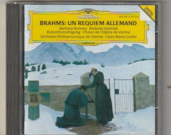 Delcampe - Cd BRAHMS Un Requiem Allemand VIENNE Philharmoniker Carlo Maria Giulini Etat: TTB Port 110 GR - Klassik