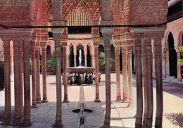 Delcampe - ESPAGNE GRENADE ALHAMBRA PATIO DE LOS LEONES - Sonstige & Ohne Zuordnung