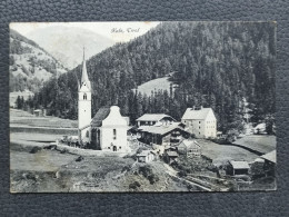 Delcampe - Kals Am Großglockner Tirol Österreich Kirche Dorfansicht / Austria Old Postcard (DCP25) - Kals