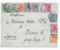 Delcampe - MONACO Lettre P/ AUTRICHE 1931 (voir Destinataire) Bel Affranchissement Timbres - Briefe U. Dokumente
