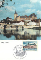 Delcampe - 45 - GIEN - CARTE MAXIMUM - Gien