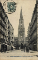 Delcampe - CPA Donostia San Sebastian Baskenland, Iglesia Del Buen Pastor - Sonstige & Ohne Zuordnung