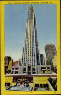 Delcampe - CPA New York City USA, R. C. A. Building Rockefeller Center - Sonstige & Ohne Zuordnung
