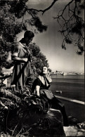 Delcampe - CPA Palma De Mallorca Balearische Inseln, Pareja Tipico En Un Rincon De El Terreno - Sonstige & Ohne Zuordnung