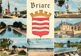 Delcampe - 45 - BRIARE - MULTIVUES - BLASON - Briare