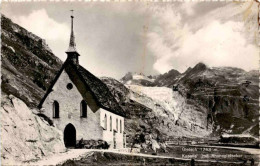 Delcampe - Gletsch - Kapelle Mit Rhonegletscher (2145) - Obergoms