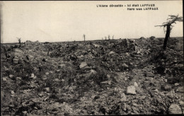 Delcampe - CPA Laffaux Aisne, L'Aisne Devastee, Kriegszerstörung 1. WK - Andere & Zonder Classificatie