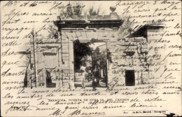 Delcampe - CPA Zaragoza Saragossa Aragonien, Puerta De Ntra. Sa. Del Carmen - Sonstige & Ohne Zuordnung