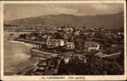 Delcampe - CPA Hondarribia Fuenterrabia Baskenland, Vista General - Sonstige & Ohne Zuordnung