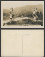 Delcampe - China Old Real Photo Postcard Imperial Tomb Tai Tsu Ming Xiaoling, Nanking 明孝陵石人 - China