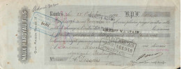 Delcampe - FACTURE - QUITTANCE - NAUX HARDYAU FILS - QUAI MAISON ROUGE A NANTES - 1900 – 1949