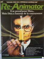 Delcampe - Affiche Ciné RE-ANIMATOR Stuart Gordon Jeffrey Combs 120X160cm Illus Watorek 1985 - Affiches & Posters