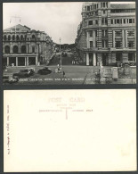 Delcampe - Ceylon Old R.P. Postcard GRAND ORIENTAL HOTEL, P&O Building Colombo Street Scene - Sri Lanka (Ceylon)