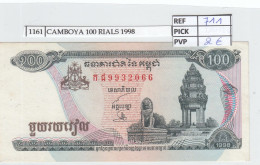 Delcampe - CRJ1161 BILLETE CAMBOYA 100 RIALS 1998 P-41b.2 - Cambodge