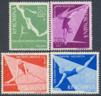 Delcampe - 1957 European Women Gymnastics Championships Bucharest,Gym,Romania,Mi.1639,MNH - Nuovi