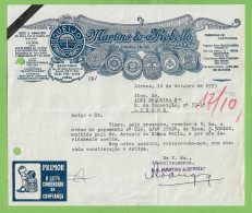 Delcampe - Lisboa - Recibo Da Casa Comercial Fábrica De Lacticínios Martins & Rebelo - Portugal - Portogallo