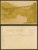Delcampe - Canada Old Real Photo Postcard Cisco Bridge, Railway Bridges, Fraser River Scene - Non Classificati