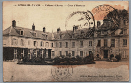 Delcampe - 1913 Longueil Annel Chateau American Millionaires Ball Cafe Restaurant Tabac France Uruguay - Hotels & Gaststätten