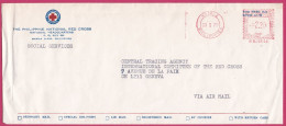 Delcampe - Enveloppe Oblitération Mécanique (Timbre Fiscal) - Philipinnes - Manille (1979) - Philippines
