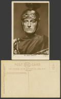 Delcampe - English Actor Mr Forbes Robertson Wearing Stage Costumes Old Real Photo Postcard - Schauspieler
