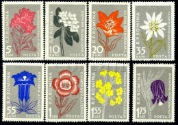 Delcampe - 1957 Flowers/Carpathian Mountains,Edelweiss,Anemone,Primula,Romania,Mi.1647,MNH - Nuovi