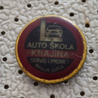 Delcampe - Driving School Auto škola Krajina BANJA LUKA  Bosnia YUgoslavia Pin - Autres & Non Classés