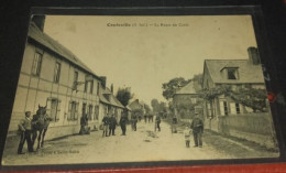 Delcampe - CONTEVILLE *-  La Route Du Caule - Altri & Non Classificati